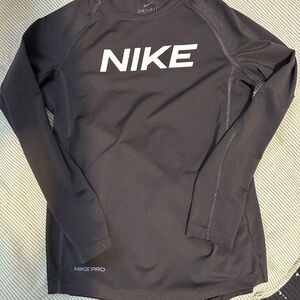 Kids Nike Black Dri-Fit Shirt